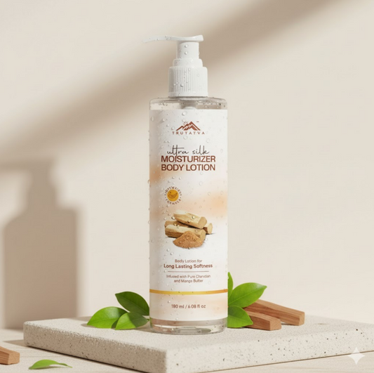 Ultra Silky Moisturizer Body Lotion with Pure Chandan