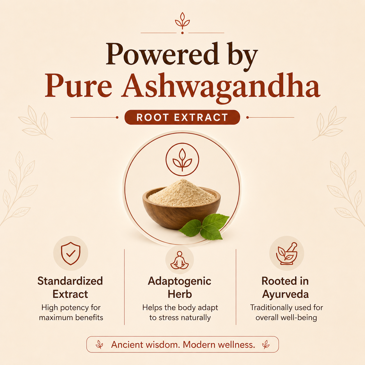 Ashwagandha capsules for sleep support and anxiety relief – Trutatva