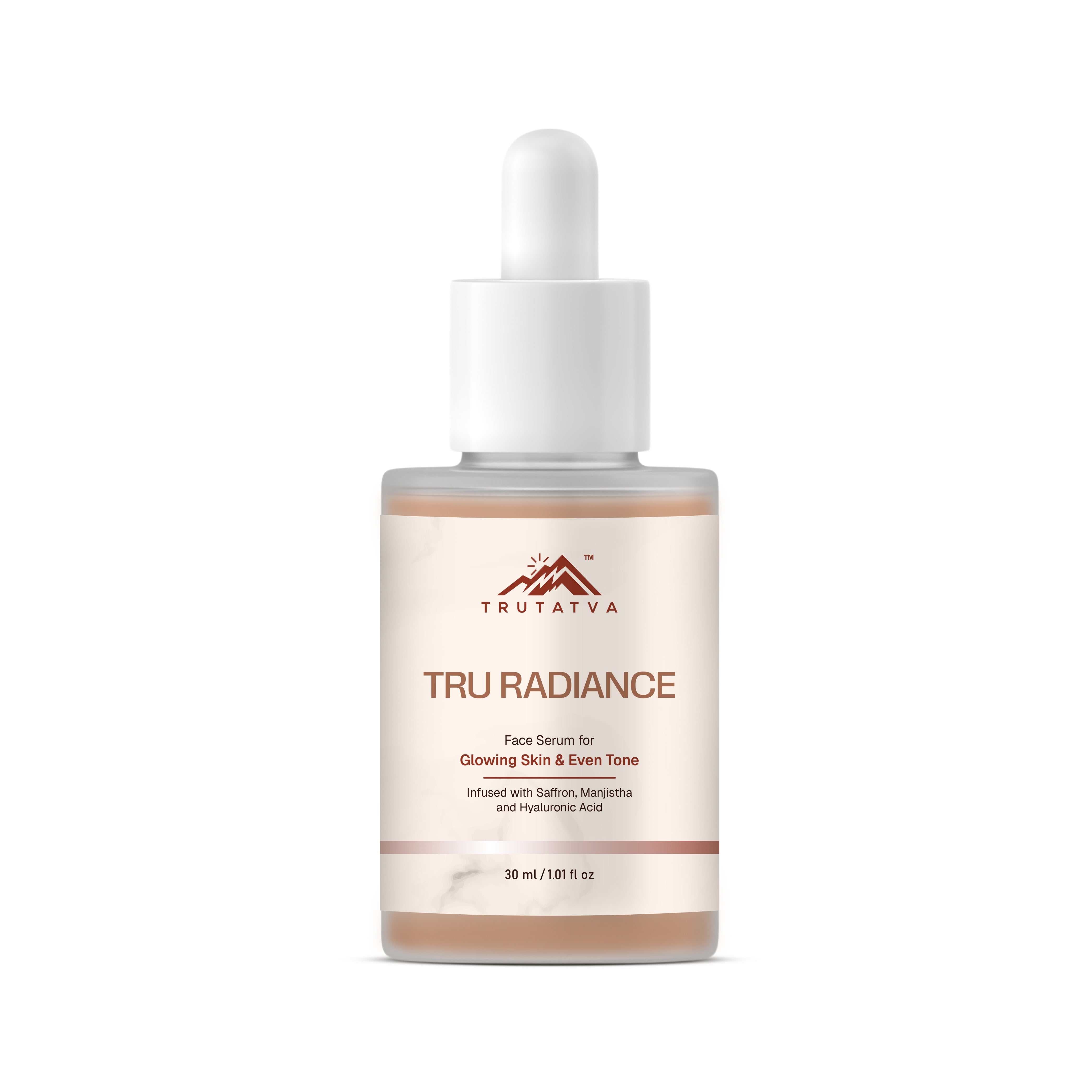Trutatva face serum ingredients – Saffron, Neem, Aloe Vera, Manjistha