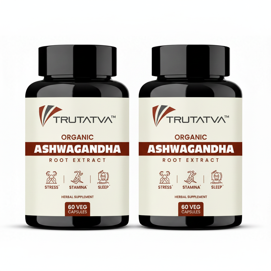 Trutatva Ashwagandha capsules Pack of 2