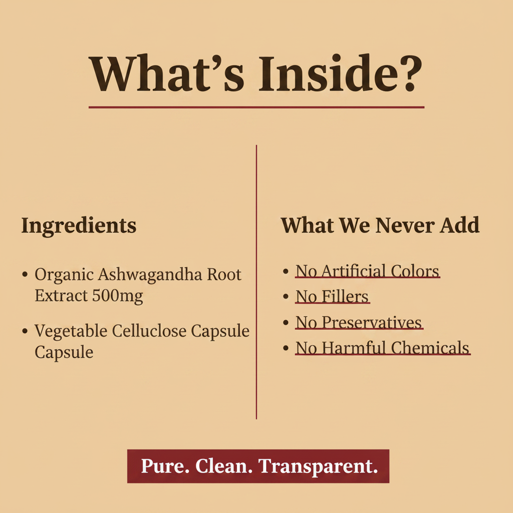 Trutatva Ashwagandha capsules ideal for stress and low energy