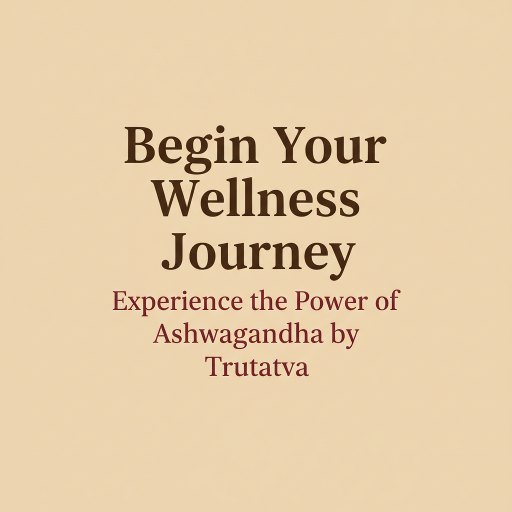Trutatva Ashwagandha capsules warning and usage precautions